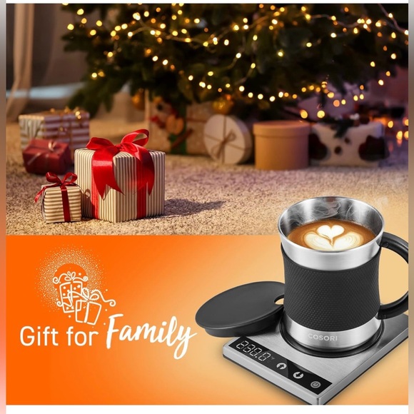 NWT…Coffee Mug Warmer & Stainless Mug - Picture 10 of 10